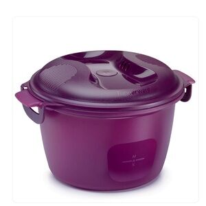 Tupperware Purple Microwave Rice Cooker 2.2 L